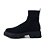 Bota Feminina Ana Capri Cano Baixo Knit Preta - C30463 - Imagem 3