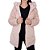 Jaqueta Feminina Pellini Parka Pele Dupla Face Rosa - GD3040 - Imagem 2