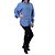Camisa Feminina Dudalina ML Jeans Ampla Franzida - 530503 - Imagem 4