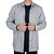 Camisa Masculina Dudalina Comfort Plus Size Cinza - 530423 - Imagem 2
