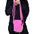 Bolsa Feminina Moleca Transversal Crossbody Pink Neon 50031 - Imagem 2