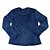 Pijama Feminino Recco Longo Fleece Luar Azul - 1527 - Imagem 5