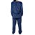 Pijama Feminino Recco Longo Fleece Luar Azul - 1527 - Imagem 2