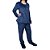 Pijama Feminino Recco Longo Fleece Luar Azul - 1527 - Imagem 1