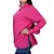 Camisa Feminina Dudalina ML Oversized Reta Rosa Escuro 5301 - Imagem 3
