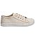 Tênis Feminino Santa Lolla Lona Bege Cru - 057D - Imagem 1