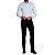 Camisa Dudalina Masculina Slim Tricoline Stretch Lisa Azul Claro - 530105 - Imagem 3