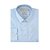 Camisa Dudalina Masculina Slim Tricoline Stretch Lisa Azul Claro - 530105 - Imagem 6