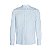 Camisa Dudalina Masculina Slim Tricoline Stretch Lisa Azul Claro - 530105 - Imagem 5