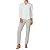 Camisa Feminina Dudalina ML Decote V Off White - 530110 - Imagem 4