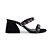 Tamanco Feminino Suzana Santos Preto Multicolor - 4371 - Imagem 1