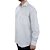 Camisa Masculina Dudalina ML Comfort Listra Branca - 530427 - Imagem 3