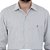 Camisa Masculina Dudalina ML Slim Listra Cinza Claro 530427 - Imagem 4
