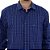 Camisa Masculina Dudalina ML Comfort Fit Xadrez Marinho 5304 - Imagem 4