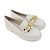 Mocassim Feminino Beira Rio Corrente Off White - 4283 - Imagem 2