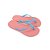 Chinelo Infantil Havaianas Slim Logo Pop Up Rosa Peach - 411 - Imagem 2