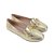 Sapato Feminino Sua Cia Mocassim Metalic Dourado - 8263 - Imagem 2