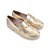 Sapato Feminino Via Marte Oxford Gold Dourado - 23-16903-01 - Imagem 2