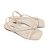 Sandália Feminina Dakota Rasteira Strass Bege - Y6511 - Imagem 2