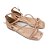 Sandália Feminina Dakota Rasteira Metalizada Rose - Y6513 - Imagem 2