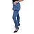 Calça Jeans Feminina Recuzza Cargo Azul Médio - 10720 - Imagem 4