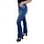 Calça Jeans Feminina Recuzza Flare Azul Médio - 10720 - Imagem 4