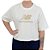 Camiseta Feminina New Balance MC Cropped Bege - WT31534B - Imagem 1