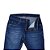 Calça Jeans Masculina Recuzza Confort Skinny Azul - 10752 - Imagem 4
