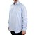 Camisa Masculina Dudalina ML Comfort Fit Xadrez Azul - 53042 - Imagem 2