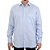 Camisa Masculina Dudalina ML Comfort Fit Xadrez Azul - 53042 - Imagem 1