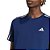 Camiseta Masculina Adidas Essentials Dark Azul - IB8152 - Imagem 3