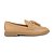 Mocassim Feminino Carrano Barbicacho Couro Bege - 2140 - Imagem 1