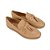 Mocassim Feminino Carrano Barbicacho Couro Bege - 2140 - Imagem 2