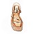 Sandália Feminina Dakota Flatform Metalizada Rosê - Y6571 - Imagem 5