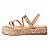 Sandália Feminina Dakota Flatform Metalizada Rosê - Y6571 - Imagem 3