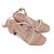 Sandália Feminina Beira Rio Ouro Rosa - 8436 - Imagem 2
