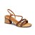 Sandália Feminina Mississipi Strass Caramelo - Q9701 - Imagem 2