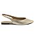 Sapatilha Feminina Anacapri Slingback Bico Fino Dourada C300 - Imagem 1