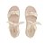 Sandália Feminina Dakota Flatform Bege - Y6641 - Imagem 4