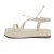 Sandália Feminina Dakota Flatform Tiras Trançadas Bege - Y65 - Imagem 3