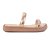 Sandália Feminina Mississipi Flatform Rose - Q9143 - Imagem 1