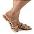 Chinelo Feminino Mississipi Slide Brilhos Bege - Q9663 - Imagem 6