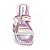 Chinelo Slide Infantil Feminino Pink Cats Rives Lilás - V373 - Imagem 4