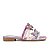 Chinelo Slide Infantil Feminino Pink Cats Rives Lilás - V373 - Imagem 1