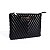 Bolsa Feminina Santa Lolla Transversal Matelassê Preta 0470 - Imagem 2