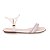 Rasteira Feminina Luz da Lua Strass cristal Bege - 5221 - Imagem 1