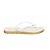 Chinelo Feminino Petite Jolie Dedo Branco Ouro - PJ6970 - Imagem 3