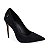 Scarpin Feminino Santa Lolla Camurça Saalto Fino Preto - 028 - Imagem 2