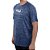 Camiseta Masculina Fila MC Sport Melange Azul - F11AT259 - Imagem 4