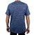 Camiseta Masculina Fila MC Sport Melange Azul - F11AT259 - Imagem 3